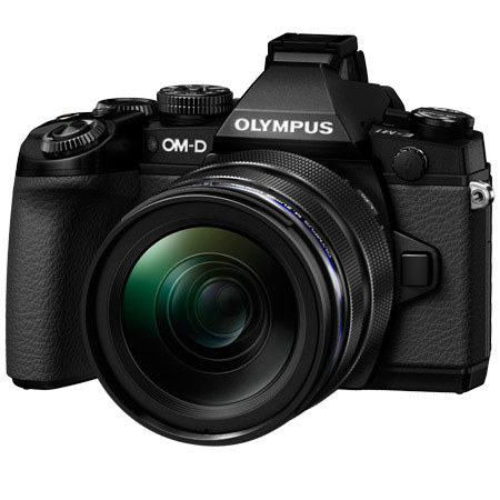 OM-D E-M1 Digital Camera - Black - with Olympus 12-40mm f/2.8 Lens