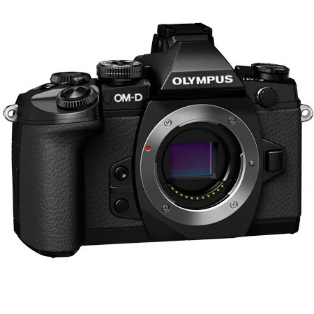 Olympus OM-D E-M1 Mirrorless Micro Four Thirds Camera Body, Black