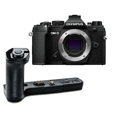 Olympus OM-D E-M5 Mark III Mirrorless Camera Black with External Grip