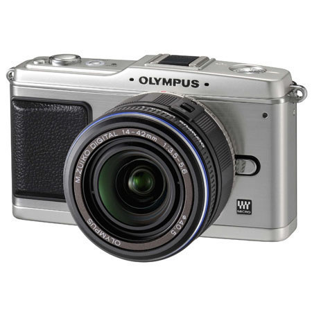 Olympus E-P1 Pen White Camera with 14-42mm Lens Kit