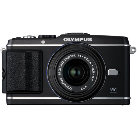 Olympus E-P3 Pen Mirrorless Digital Camera with 14-42mm Lens,Black