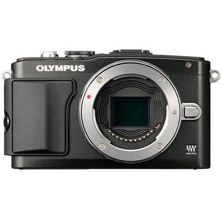 Olympus E-PL5 Camera Body, Black, Bundle w/16GB Card, Carry Case, & MORE