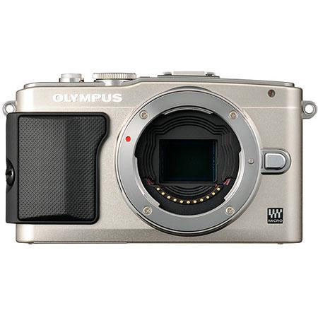 Olympus E-PL5 Camera Body, Silver, Bundle w/16GB Card, Carry Case, & MORE