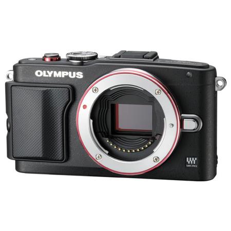 Olympus Pen E-PL6 Mirrorless Micro Four Thirds Digital Camera- Black