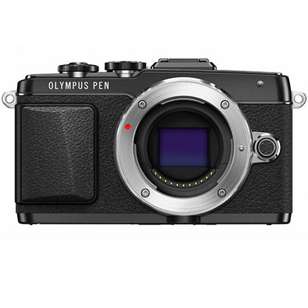 Olympus PEN E-PL7 Mirrorless Digital Camera Body, Black