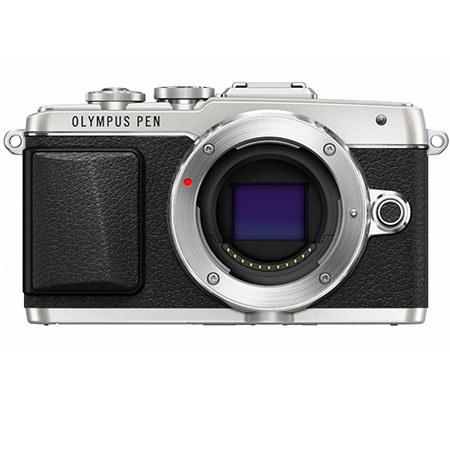 Olympus PEN E-PL7 Mirrorless Digital Camera Body, Silver