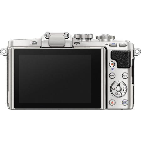 Olympus E-PL7 Mirrorless Camera with 14-42mm EZ Lens - Silver