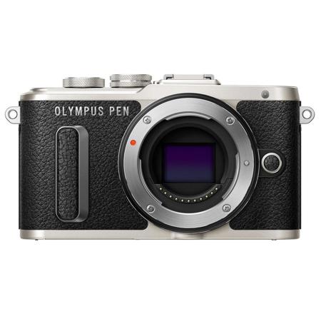Olympus PEN E-PL8 Mirrorless Camera Body, Black