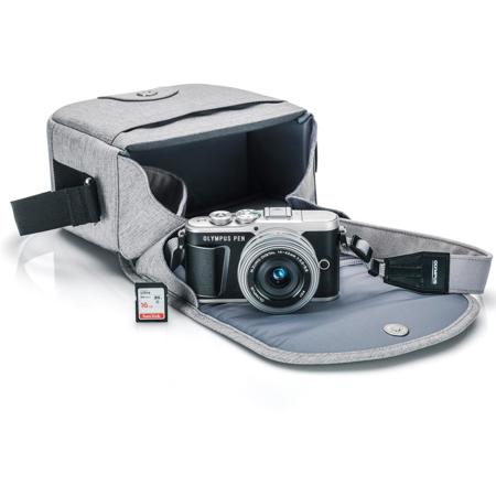 Olympus PEN E-PL9 16.1MP Mirrorless Camera, 14-42mm F3.5-5.6 EZ Lens, Onyx Black