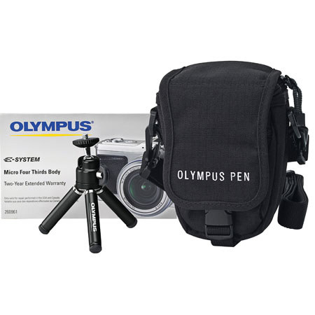 Olympus 260605 E-PM1 Accessory Bundle