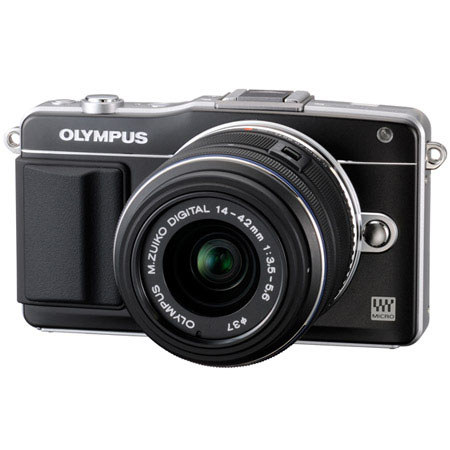Olympus E-PM2 Mirrorless Digital Camera with 14-42mm f/3.5 II Lens