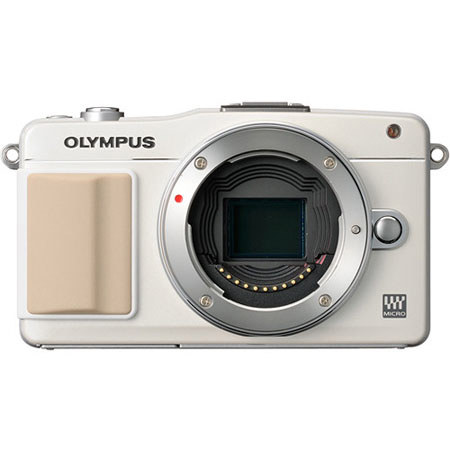 Olympus E-PM2 Mirrorless Digital Camera Body, White