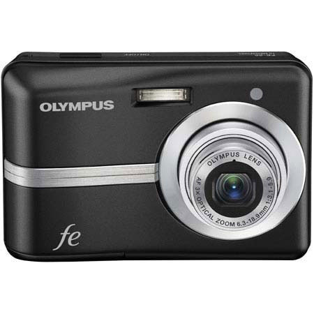 Olympus FE-25 Dig Cam Kit,Black w/2GB Micro SD Mem Card
