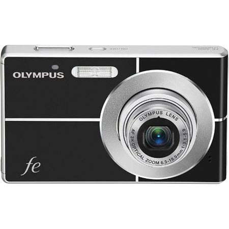 Olympus FE-3000 Digital Camera Kit, Black with 2 GB xD Picture Memory Card, Camera Case, Table Top Tripod, Spare LI- 42B Lithium-Ion Rechargeable Battery