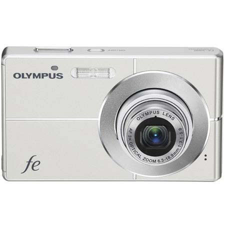 Olympus FE-3000 Dig Cam Kit, Titnum w/2GB XD Mem Card