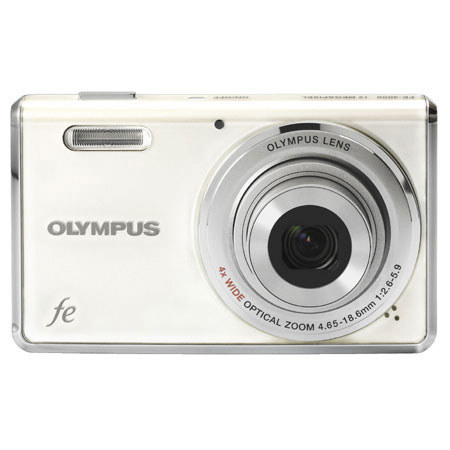 Olympus FE-4000 Dg Cam Kit,-White-w/4GB Micro SD MC