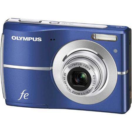Olympus FE-45 10MP Dig Camera w/ 3xOpt & 4xDig Zm, Navy