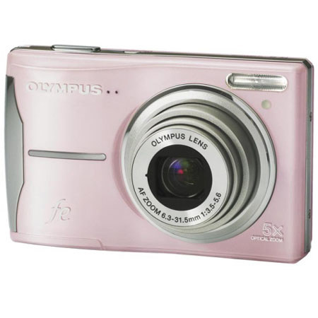 Olympus FE-46 12 MP Digital Camera, Pink