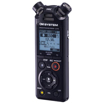 Olympus LS-P5 16GB High-Resolution Audio Recorder, Black