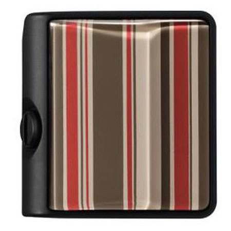 Olympus MCG-3PR Dress Up Hand Grip f/E-PL5 & E-P3 - Brown-Red Stripes