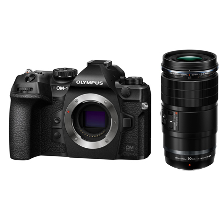 OM SYSTEM OM-1 Mirrorless Camera with M.Zuiko ED 90mm Macro Lens