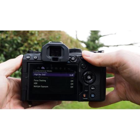 Olympus OM SYSTEM OM-1 20.4 Megapixel Mirrorless Camera with Lens, 0.47,  1.57, Black 