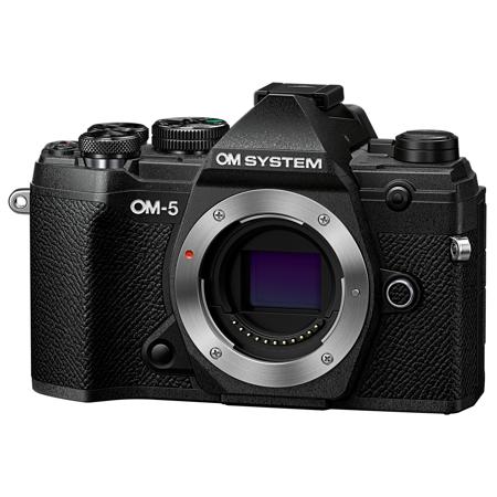 OM SYSTEM OM-5 Mirrorless Camera, Black V210020BU000 - Adorama