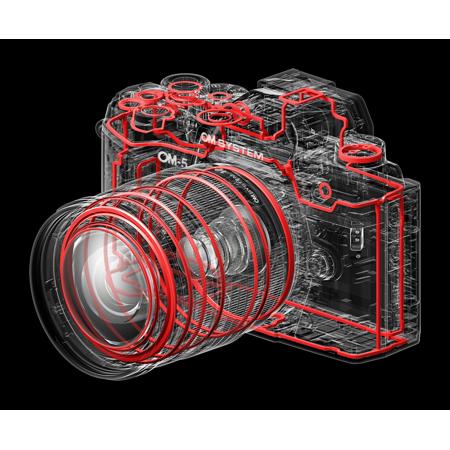 OM SYSTEM OM-5 Mirrorless Camera with M.Zuiko ED 12-45mm f