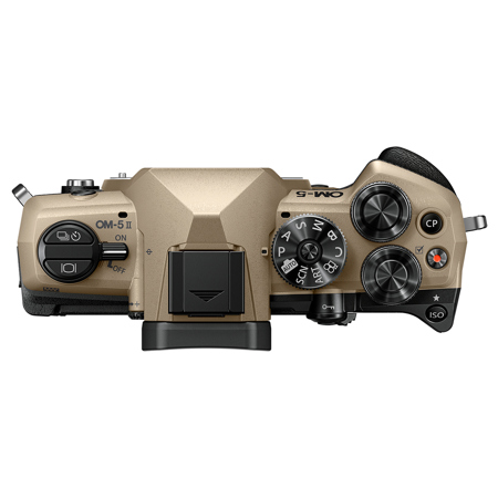 OM SYSTEM OM-5 Mark II ボディ サンドベージュ OM SYSTEM OM-5 Mark II Mirrorless Camera (Sand Beige) | Bedfords.com