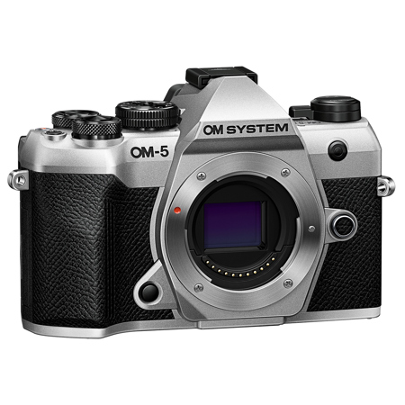 OM SYSTEM OM-5 Mark II Mirrorless Camera, Silver V210070SU000