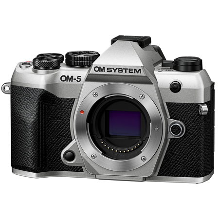 OM SYSTEM OM-5 Mark II Mirrorless Camera, Silver V210070SU000