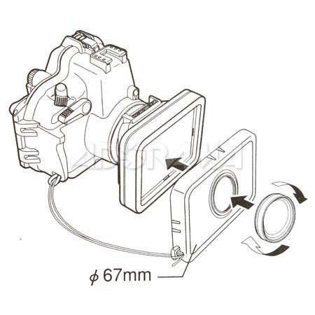 Olympus PMLA-01 Macro Lens Adaptr for PT-037