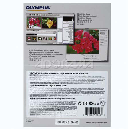 Olympus Pro Studio Capture Software for Mac/Win