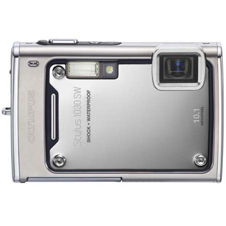 Olympus Olympus Stylus 1030 Shockproof Waterproof Digital Camera, 10.1 Megapixel, 3.6x Wide Angle Optical Zoom, 5x Digital Zoom, 2.7" LCD Screen, Silver