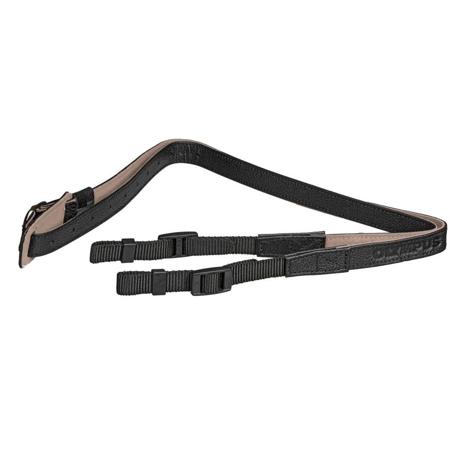 Olympus CSS-S109LL Genuine Leather Shoulder Strap, Black