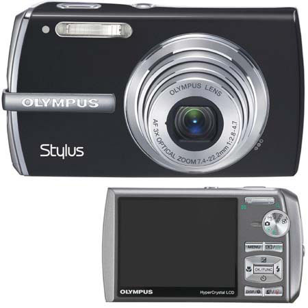 Olympus Stylus 1200 Digital Black Camera Kit, with 1 GB xD Picture Memory Card, Camera Bag, Table Top Tripod, EZ Digital Photography Guide Card