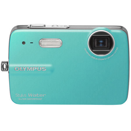 Olympus Stylus 550 Waterproof Dg Cam Kit,-Teal-Cam Case