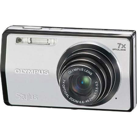 Olympus Stylus 7000 12MP Dig Cam w/7x Optl Zoom, Silver