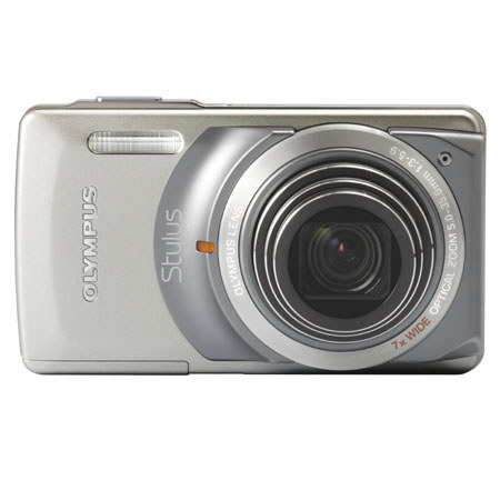 Olympus Stylus 7010 Digital Camera Kit, 4GB Card Silver