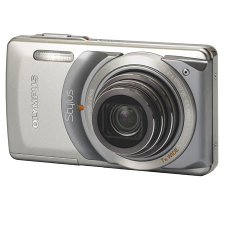 Olympus Stylus 7010 Digital Camera, 12MP, Silver