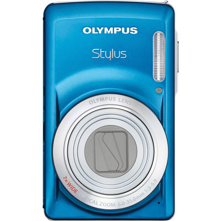 Olympus Stylus 7030 Digital Camera, Blue