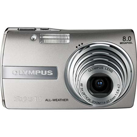 Olympus Stylus 810 Point & Shoot Digital Camera, 8.0 Megapixel, 3x Optical, 5x Digital Zoom with LCD Image Stabilization
