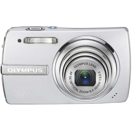 Olympus Stylus 840 8MP P&S Digital Camera, Silver