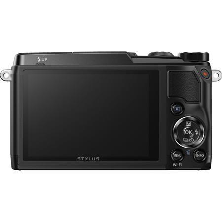 Olympus Stylus SH-1 Digital Camera, Black