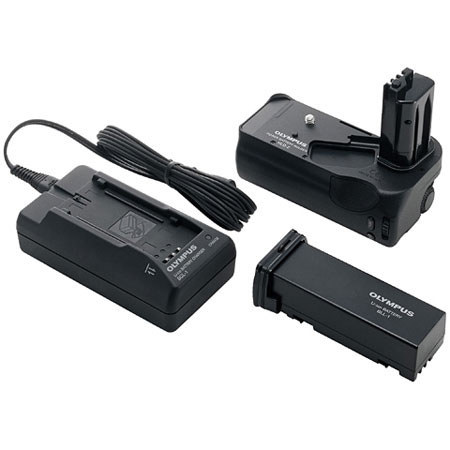 Olympus SHLD-2, Power Battery Holder Set with Battery Pack, Batteries & Charger.