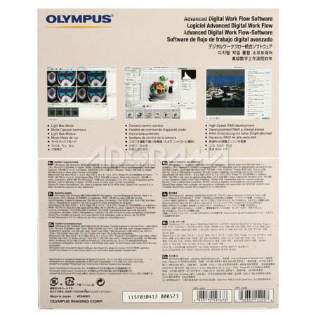 Olympus Studio Software for Camera Control, 1.2 Version