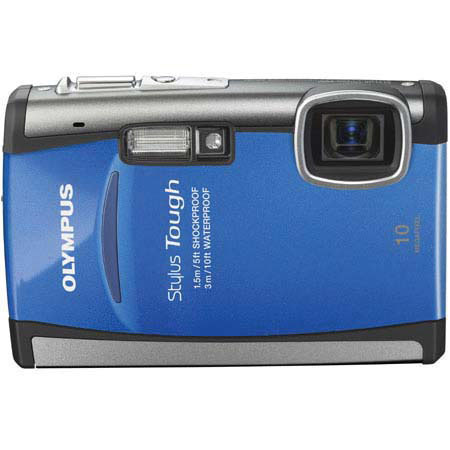 Olympus Stylus Tough 6000 Digcam Kit,Blue w/2GB xD Card