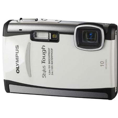 Olympus Stylus Tough 6000 10MP Digital Camera, White