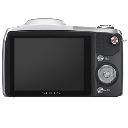 Olympus SZ-16 iHS Digital Camera, Silver