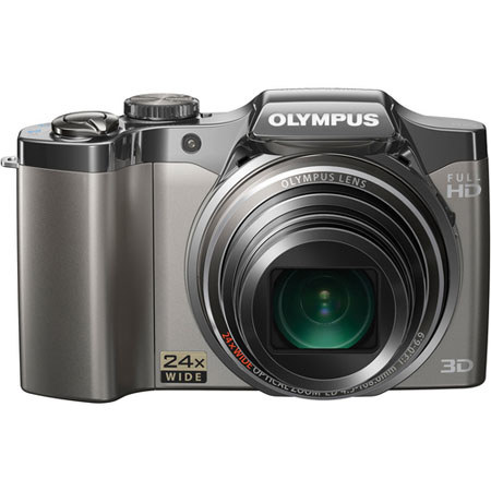 Olympus SZ-30MR Digital Camera, Silver